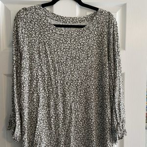 Loft 3/4 Sleeve Shirt - NWT